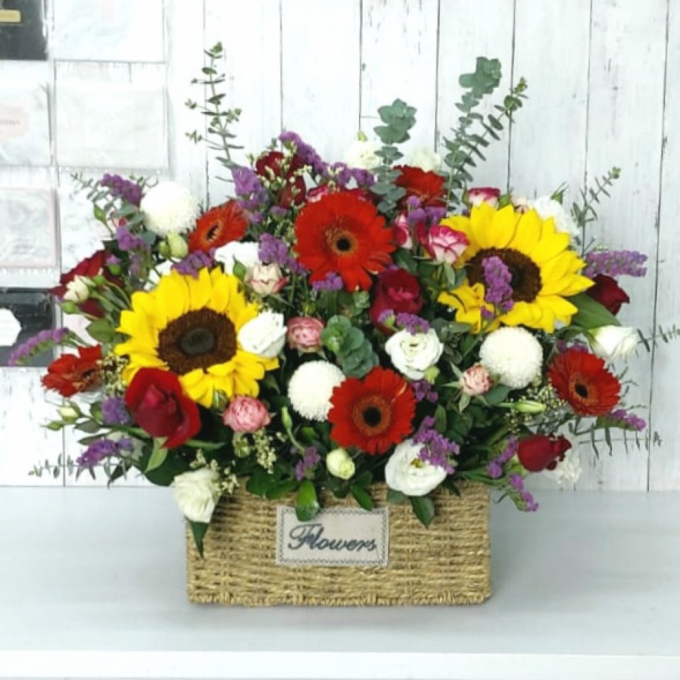 You Are My Sunshine in basket