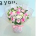 Carnation and Rose Bouquet (Color at Your Choice) Carnation and Rose Bouquet (Color at Your Choice)
