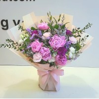 Peony and Carnation Bouquet (seasonal flower )March -May