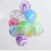 Twelve Colourful Balloons