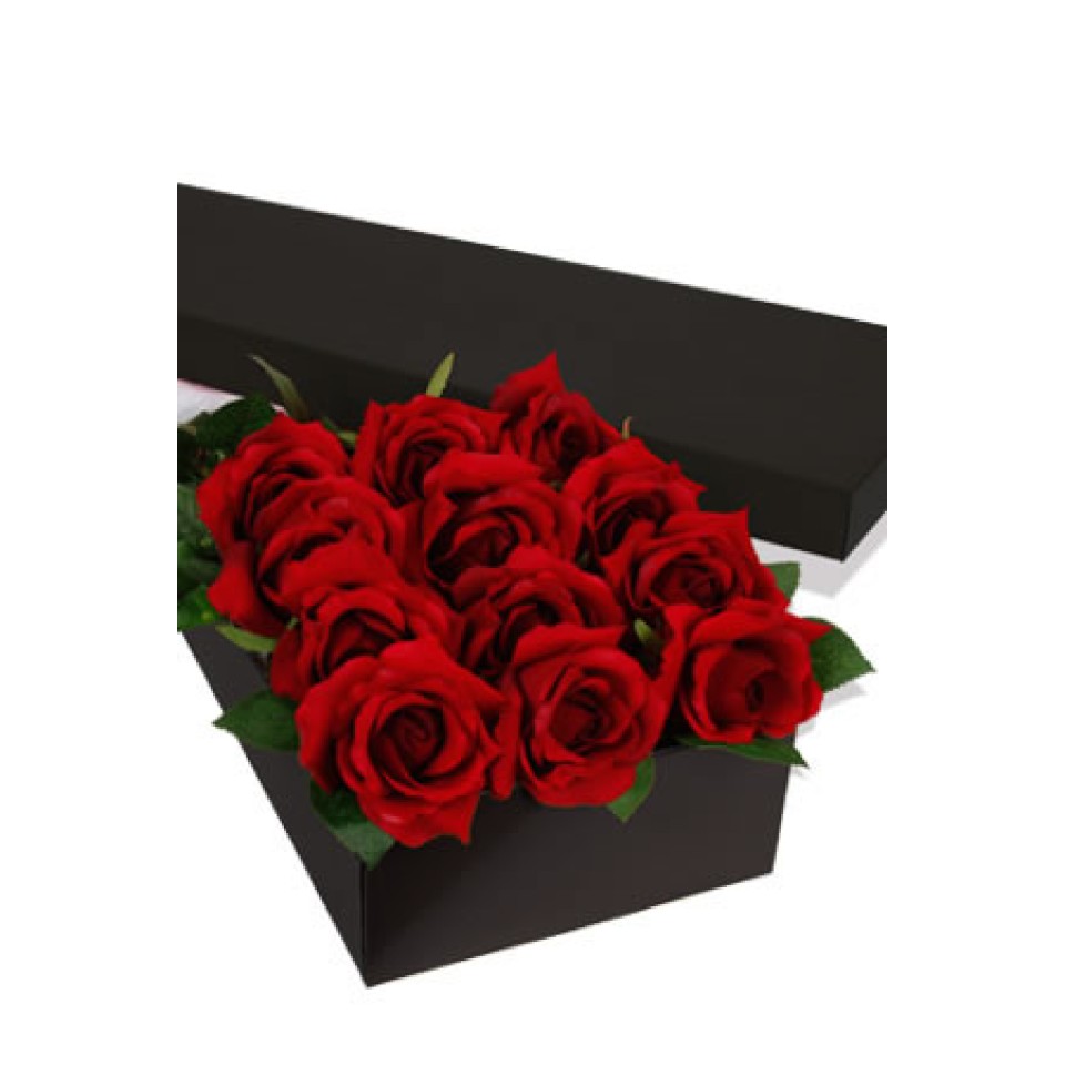 12 x Long Stem Premium Rose Presentation Box 12 x Long Stem Premium Rose Presentation Box