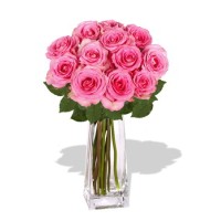 12 Rose in Vase 