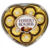 Ferrero Rocher Chocolate  Heart Shape T8